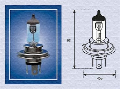 Kvēlspuldze MAGNETI MARELLI 002156100000 1