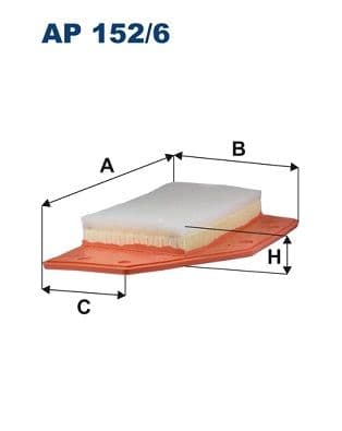 Gaisa filtrs FILTRON AP 152/6 1
