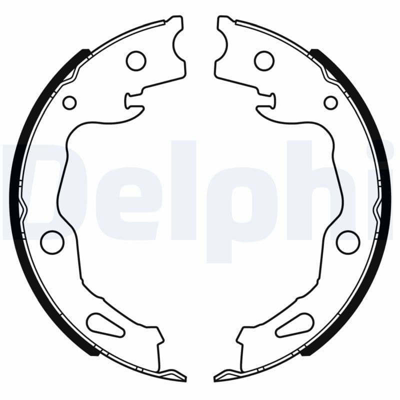 Bremžu loku komplekts DELPHI LS2186 1