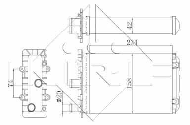 Siltummainis, Salona apsilde NRF 54321 5