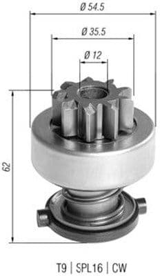 Zobrats, Starteris MAGNETI MARELLI 940113020392 1