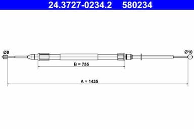 Trose, Stāvbremžu sistēma ATE 24.3727-0234.2 1