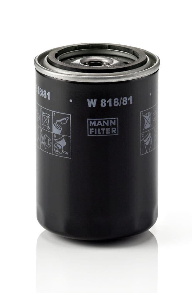 Eļļas filtrs MANN-FILTER W 818/81 1