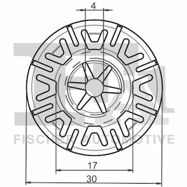 Moldings/aizsarguzlika FA1 11-40113.10 2