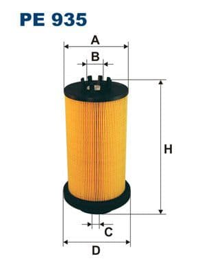 Degvielas filtrs FILTRON PE 935 1