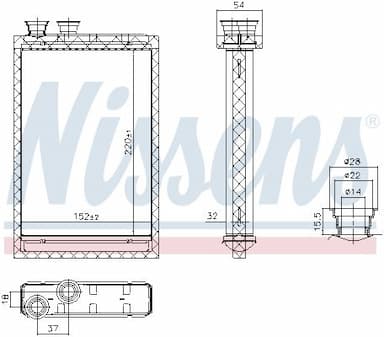 Siltummainis, Salona apsilde NISSENS 707224 6