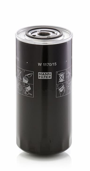 Eļļas filtrs MANN-FILTER W 1170/15 1