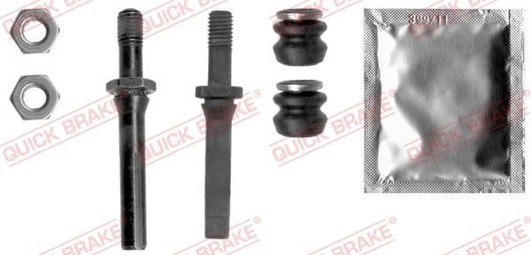 Virzītājčaulu komplekts, Bremžu suports QUICK BRAKE 113-1381X 1