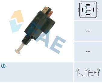 Bremžu signāla slēdzis FAE 24516 1