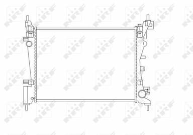 Radiators, Motora dzesēšanas sistēma NRF 55340 4