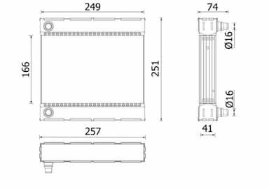 Radiators, Motora dzesēšanas sistēma MAHLE CR 926 000P 1