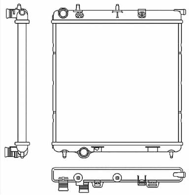 Radiators, Motora dzesēšanas sistēma NRF 53531 5