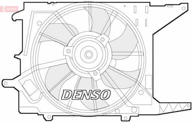 Ventilators, Motora dzesēšanas sistēma DENSO DER37003 1