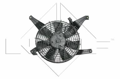 Ventilators, Motora dzesēšanas sistēma NRF 47468 1