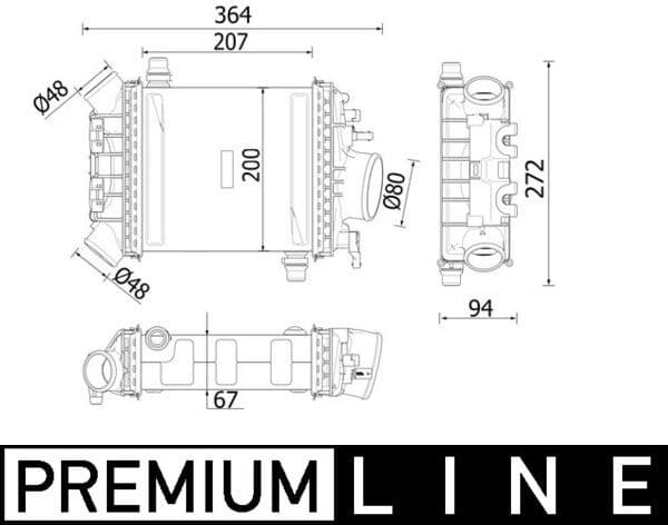 Starpdzesētājs MAHLE CI 547 000P 1