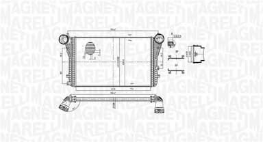 Starpdzesētājs MAGNETI MARELLI 351319204040 2