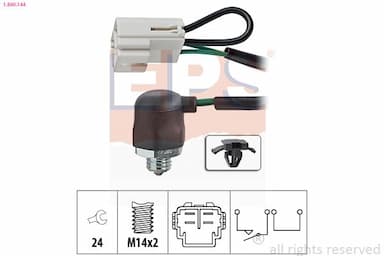 Slēdzis, Atpakaļgaitas signāla lukturis EPS 1.860.144 1