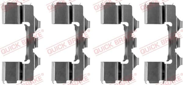 Piederumu komplekts, Disku bremžu uzlikas QUICK BRAKE 109-1104 1