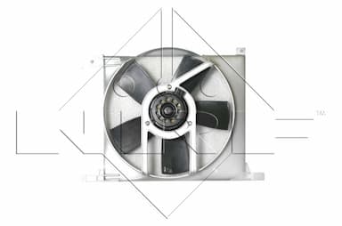 Ventilators, Motora dzesēšanas sistēma NRF 47484 1