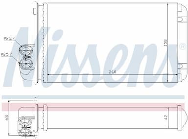 Siltummainis, Salona apsilde NISSENS 73255 6