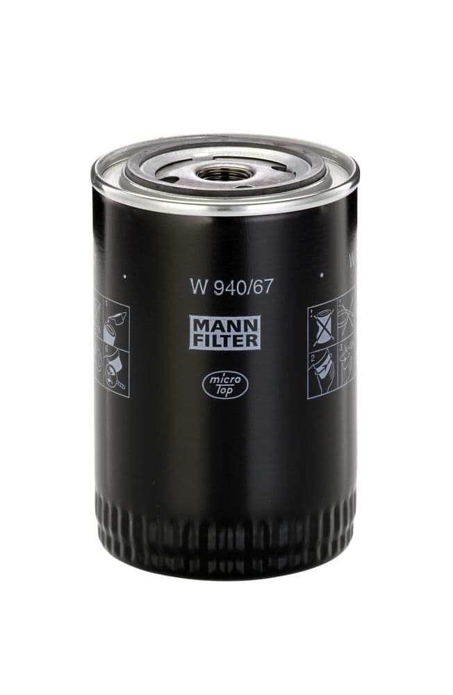 Eļļas filtrs MANN-FILTER W 940/67 1