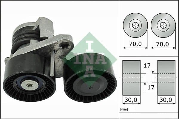 Siksnas spriegotājs, Ķīļsiksna Schaeffler INA 534 0496 10 1