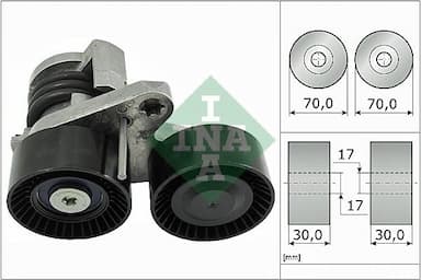 Siksnas spriegotājs, Ķīļsiksna Schaeffler INA 534 0496 10 1