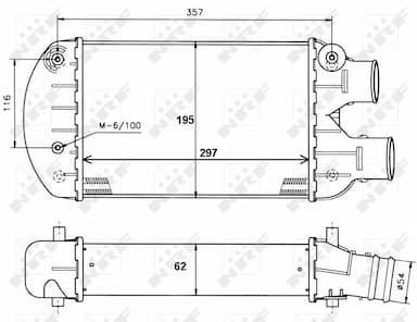 Starpdzesētājs NRF 30122A 5