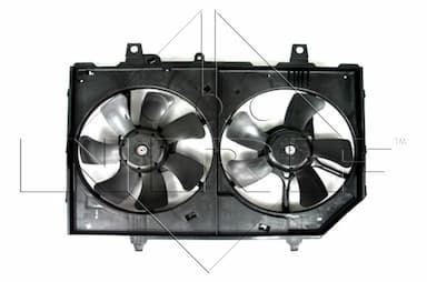 Ventilators, Motora dzesēšanas sistēma NRF 47497 2