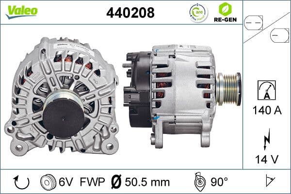 Ģenerators VALEO 440208 1