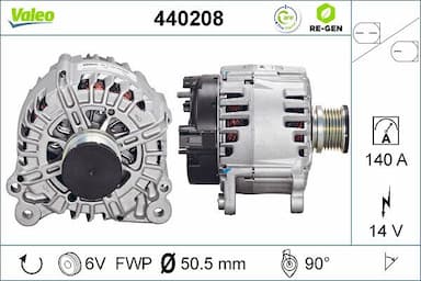 Ģenerators VALEO 440208 1