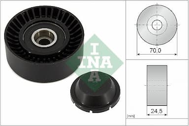 Parazīt-/Vadrullītis, Ķīļrievu siksna Schaeffler INA 532 0552 10 1