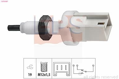 Bremžu signāla slēdzis EPS 1.810.067 1