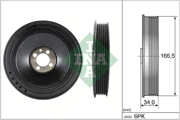 Piedziņas skriemelis, Kloķvārpsta Schaeffler INA 544 0157 10 1