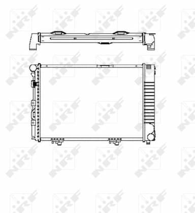 Radiators, Motora dzesēšanas sistēma NRF 58719 4