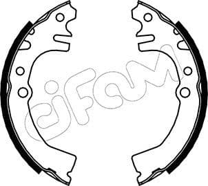 Bremžu loku komplekts CIFAM 153-038 1