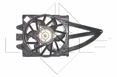 Ventilators, Motora dzesēšanas sistēma NRF 47240 1