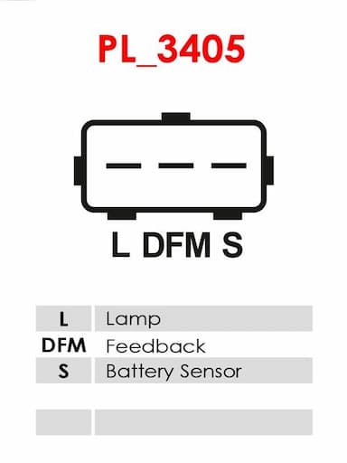 Ģeneratora sprieguma regulators AS-PL ARE0060 3