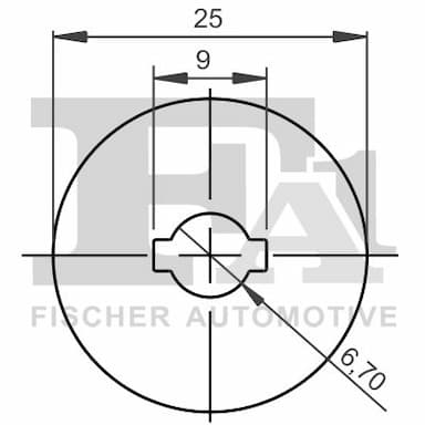 Moldings/aizsarguzlika FA1 11-40135.10 2