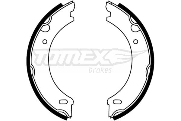 Bremžu loku komplekts TOMEX Brakes TX 22-09 1