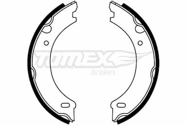 Bremžu loku komplekts TOMEX Brakes TX 22-09 1