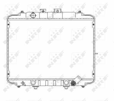 Radiators, Motora dzesēšanas sistēma NRF 53650 4