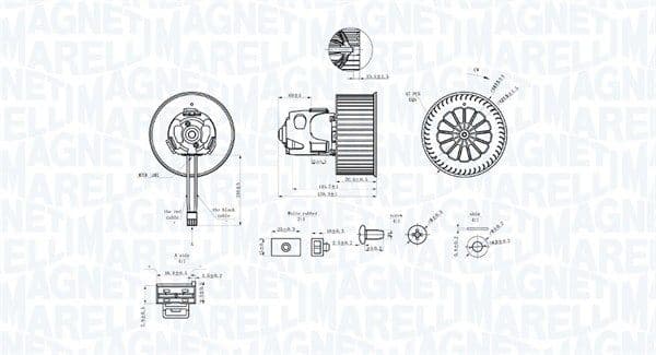 Salona ventilators MAGNETI MARELLI 069412344010 1