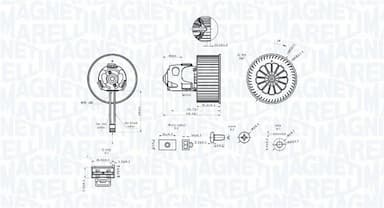 Salona ventilators MAGNETI MARELLI 069412344010 1