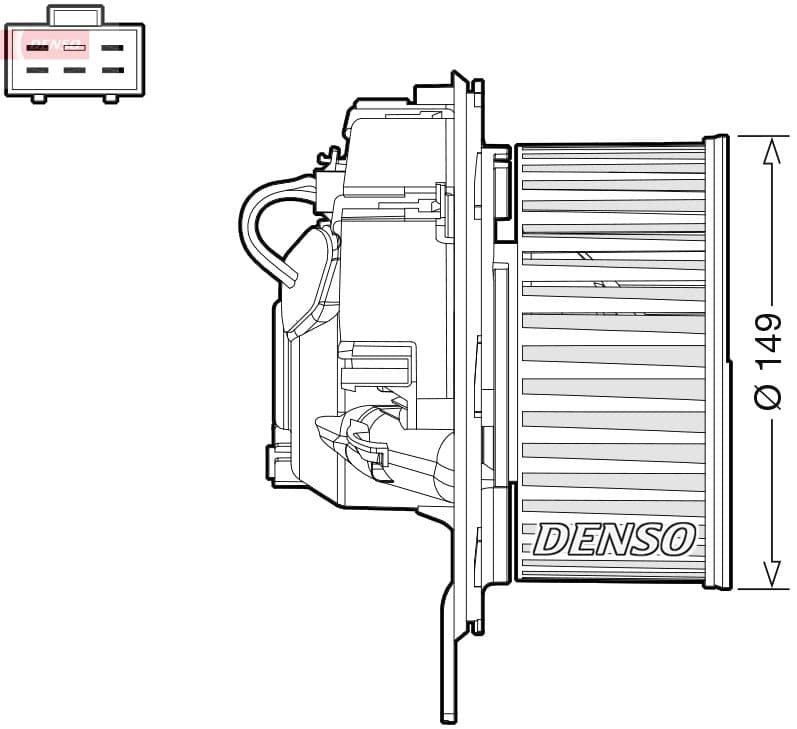 Salona ventilators DENSO DEA32005 1