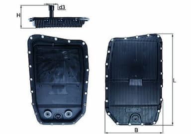 Eļļas vācele, Automātiskā pārnesumkārba KNECHT HX 152 1