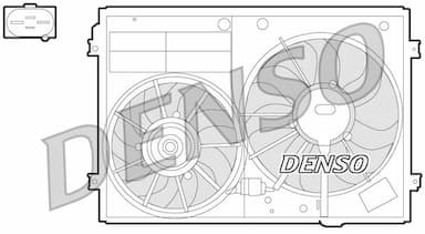 Ventilators, Motora dzesēšanas sistēma DENSO DER32012 1