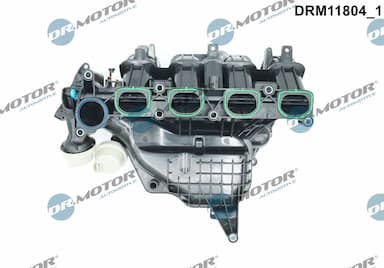 Ieplūdes caurules modulis Dr.Motor Automotive DRM11804 2