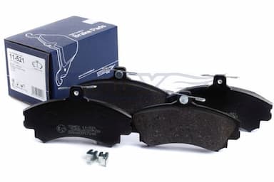 Bremžu uzliku kompl., Disku bremzes TOMEX Brakes TX 11-521 2