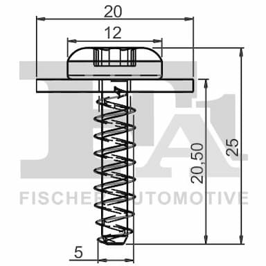 Moldings/aizsarguzlika FA1 13-70003.5 2